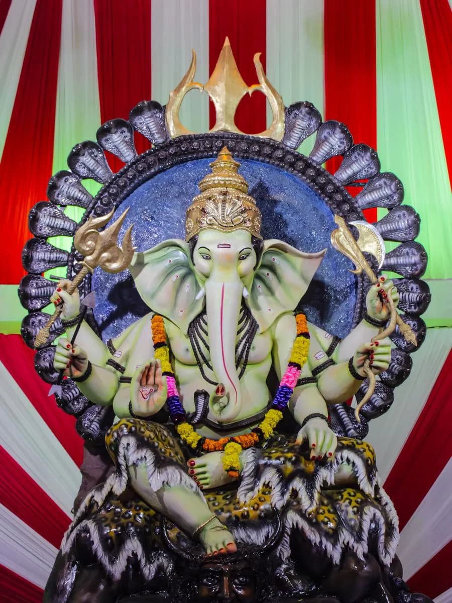 Eco Ganesha Clay Idol